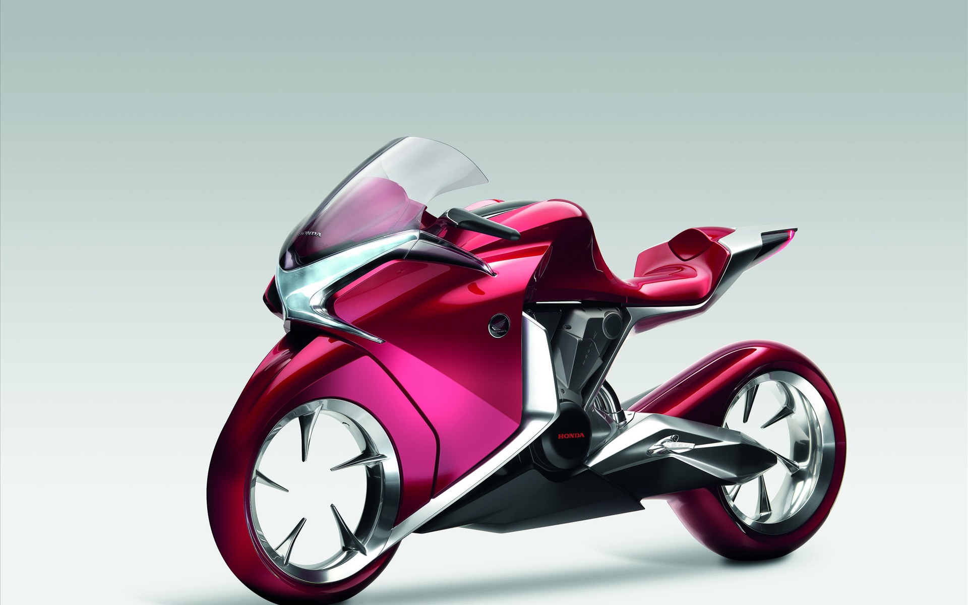 Honda V4 Concept Widescreen Bike Wallpaper HD