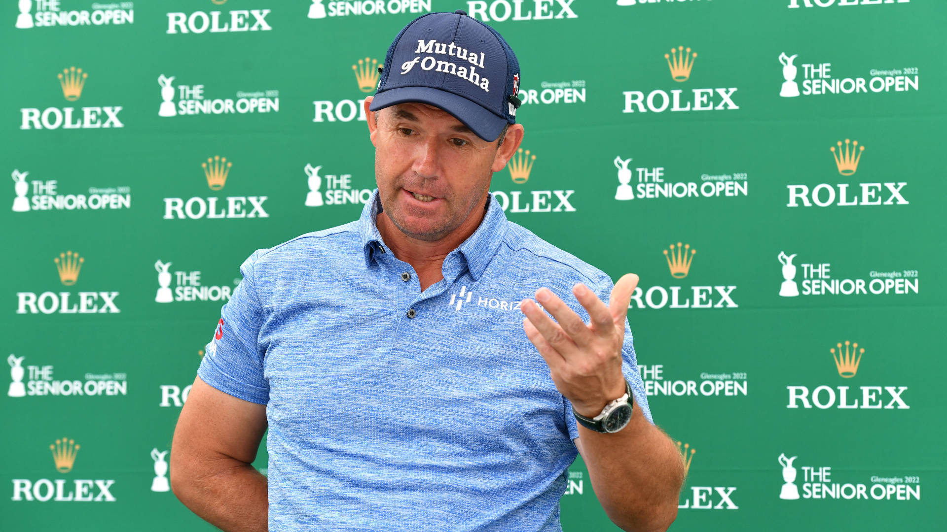 Padraig Harrington Being Intered Wallpaper