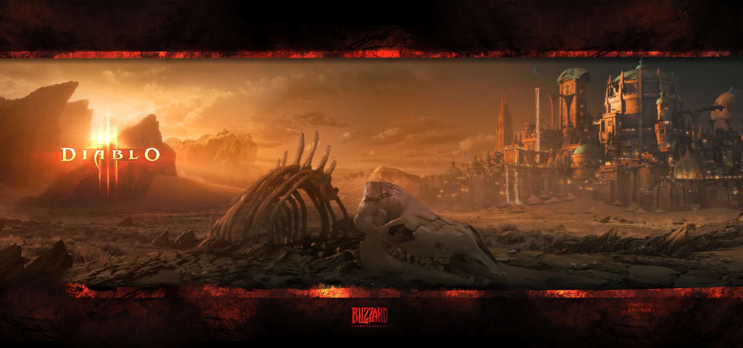 Fantasy Arts News Diablo 3 widescreen fan wallpaper