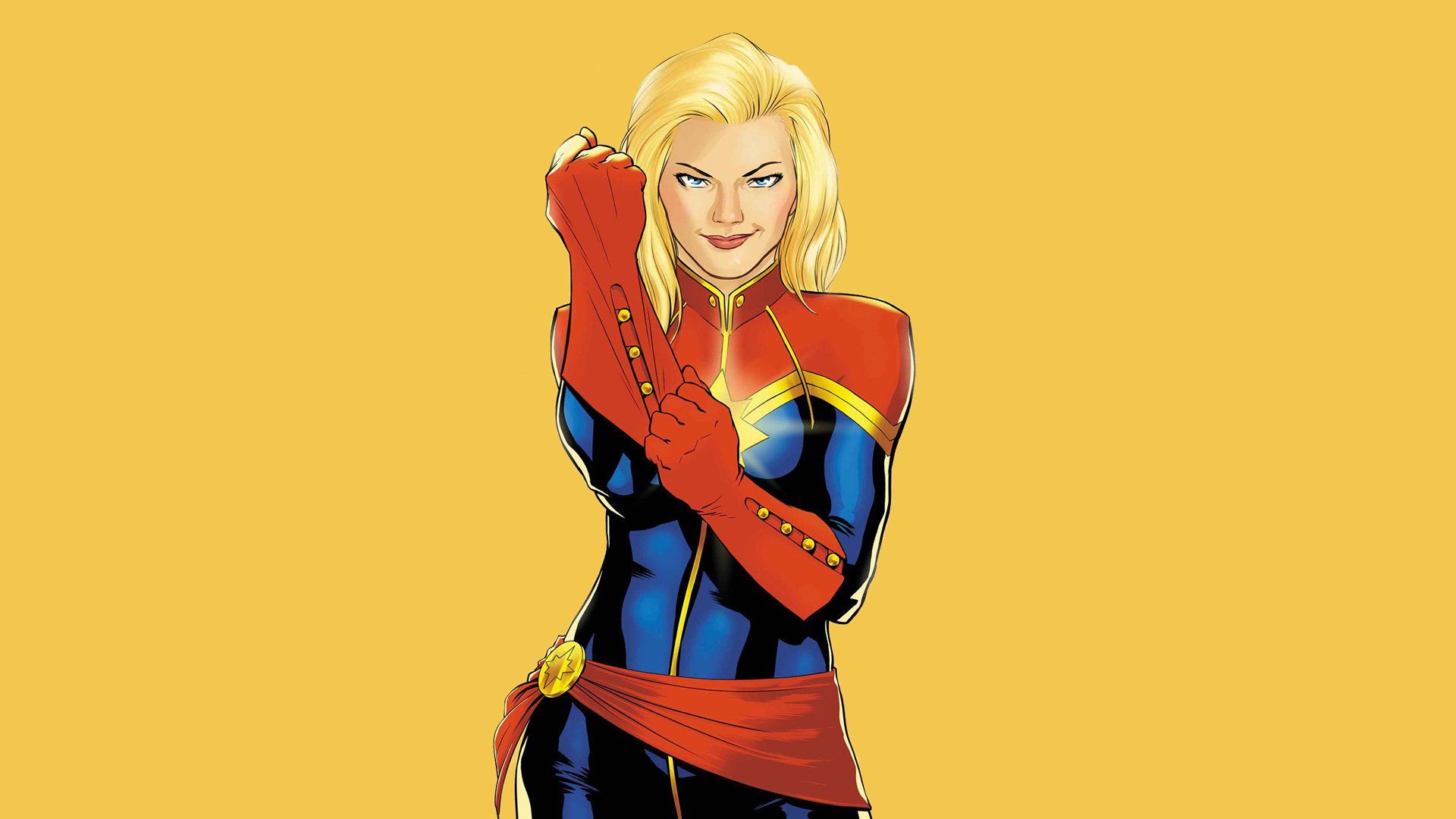 Captain Marvel Wallpaper Top Background