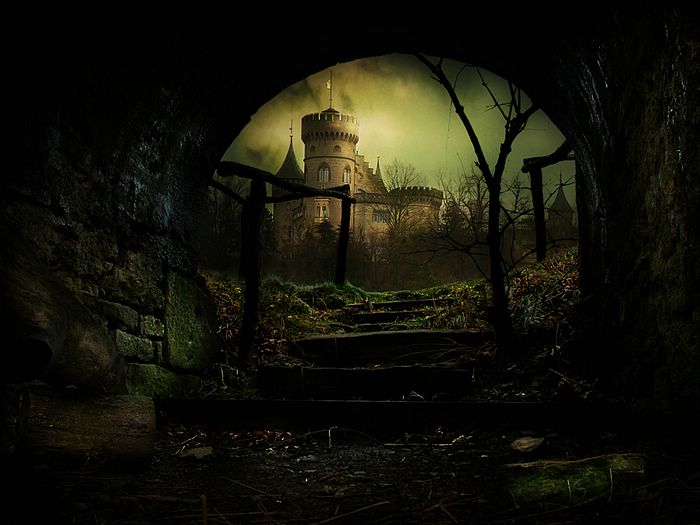 Dark Fantasy World Frank Melech Photo Manipulation Wallpaper