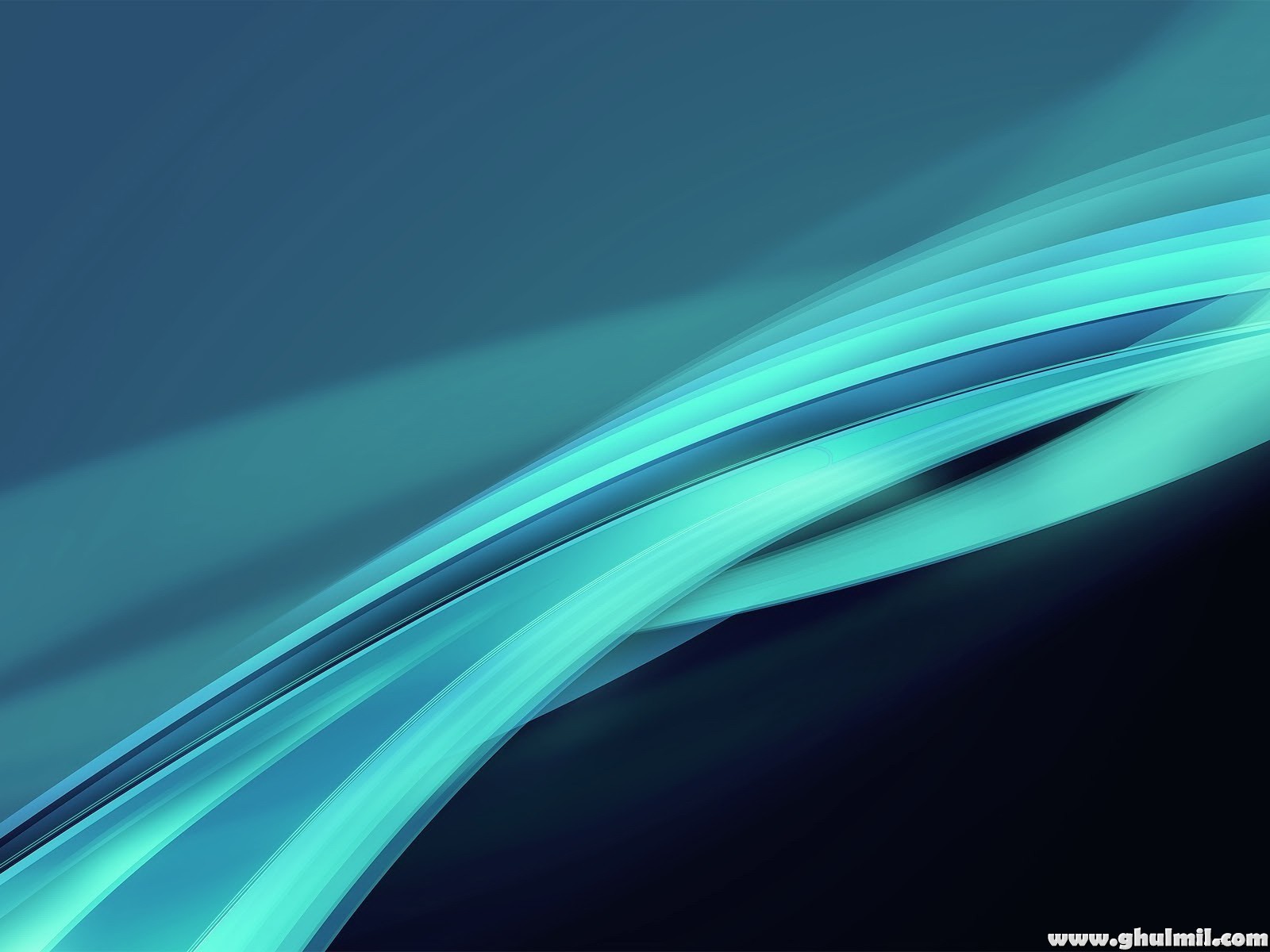 Beautiful 3d High Resolution HD Colorful Waves Wallpaper For Puters
