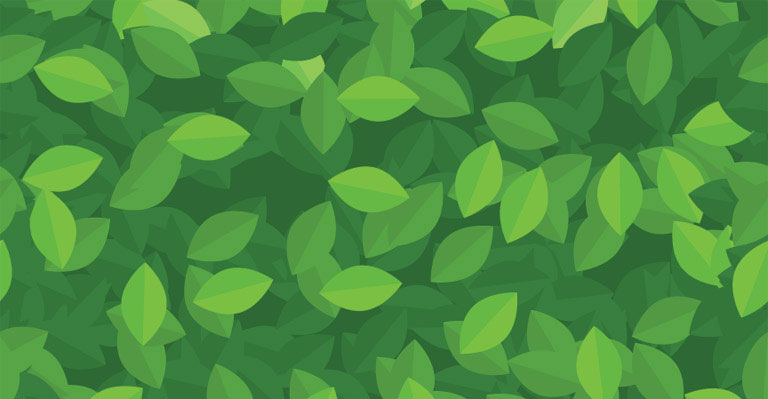 Designs Seamless Patterns Green Leaves Pattern