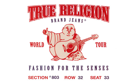 Perhaps Ill remedy that Here is the symbol for True Religion Jeans