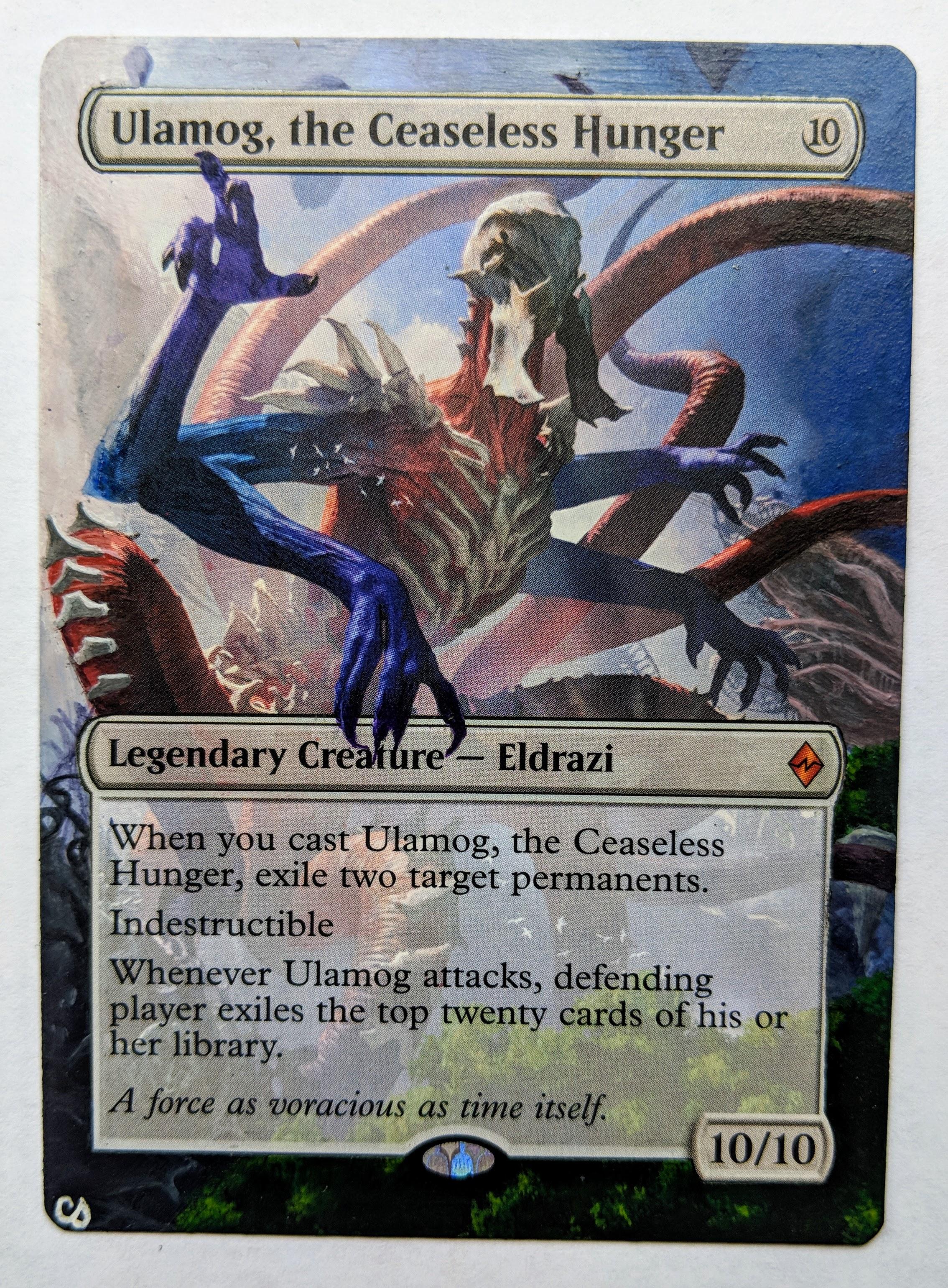 Ulamog Alter By My Wife Mtgaltered