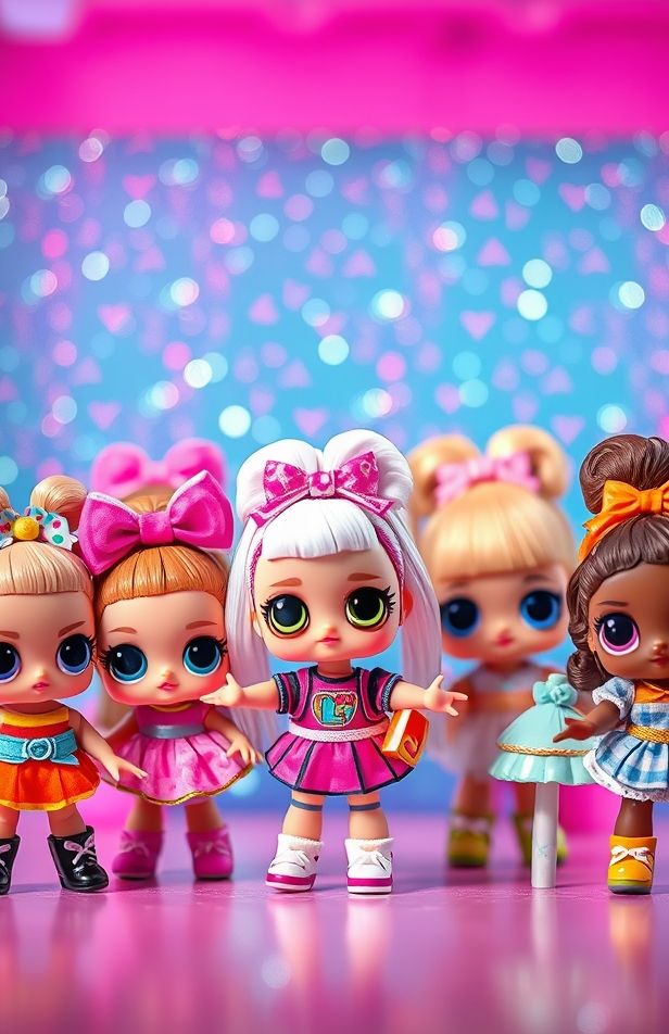 L O Surprise Dolls Wallpaper