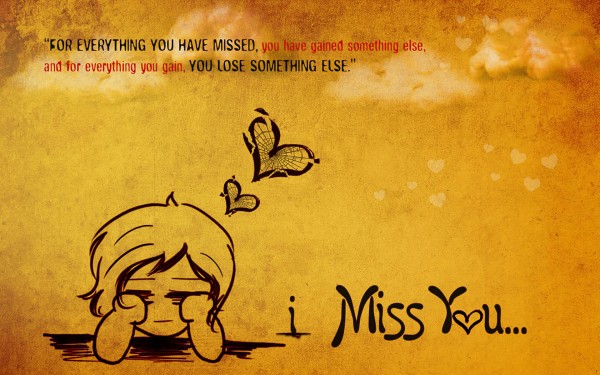 HD I Miss You Wallpaper For Him Or Her Romantic Chobirdokan