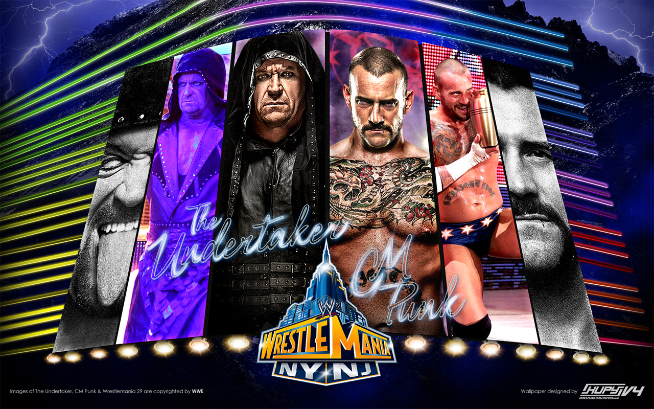 Cm Punk Vs The Undertaker Wrestlemania Wwe