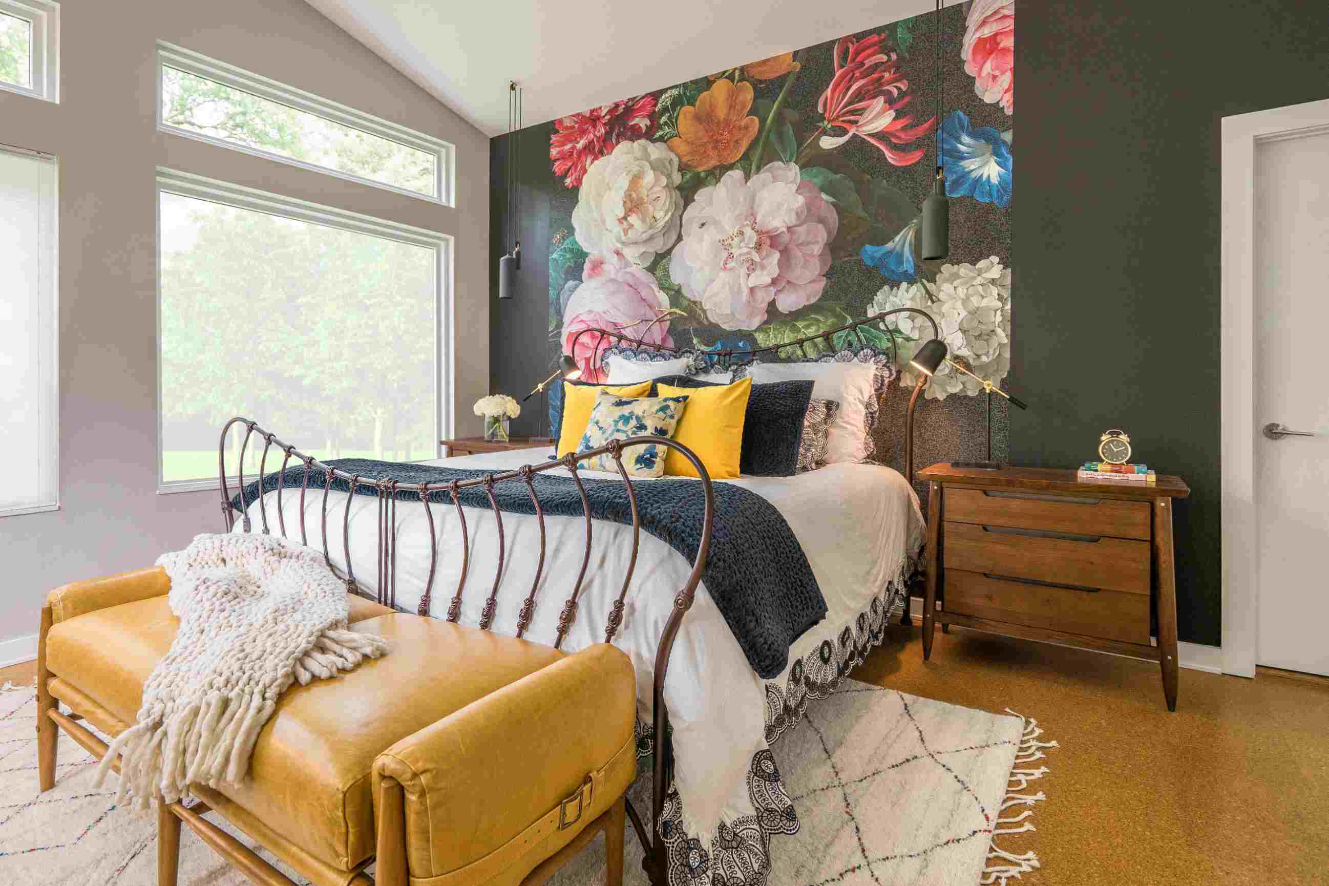 Beautiful Wallpapered Bedrooms Wallpaper