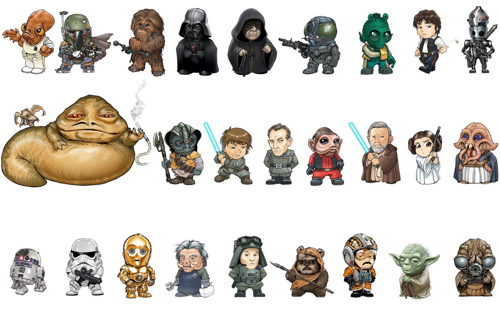 Star Wars Picture Can You Name These Characters From A Z