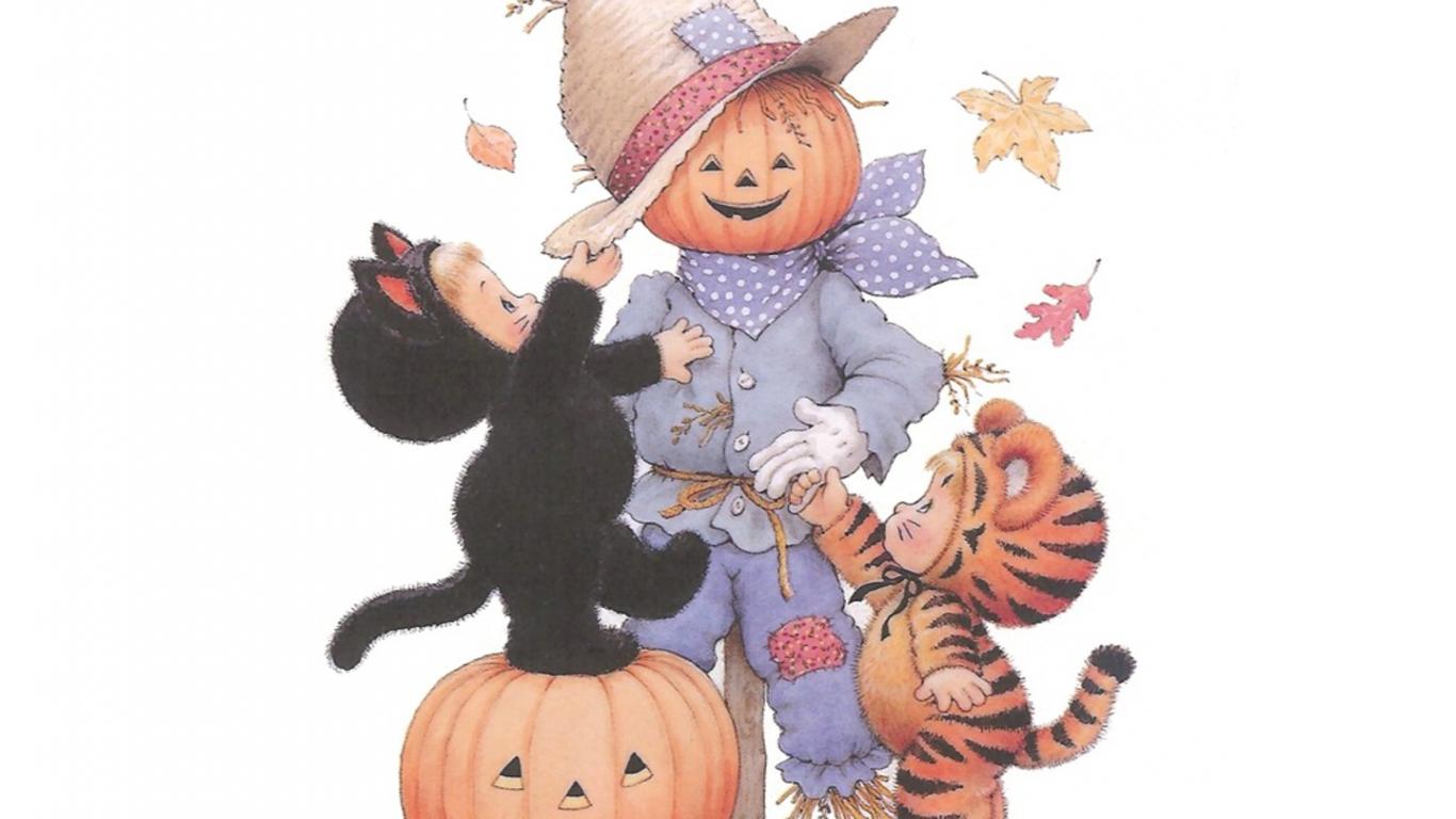 Go Back Image For Cute Pumpkin Halloween Wallpaper