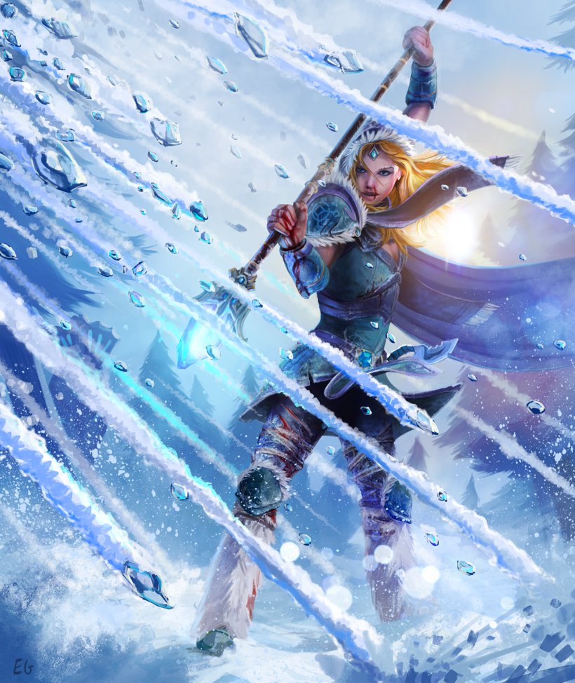 Crystal Maiden Dota By Entroz