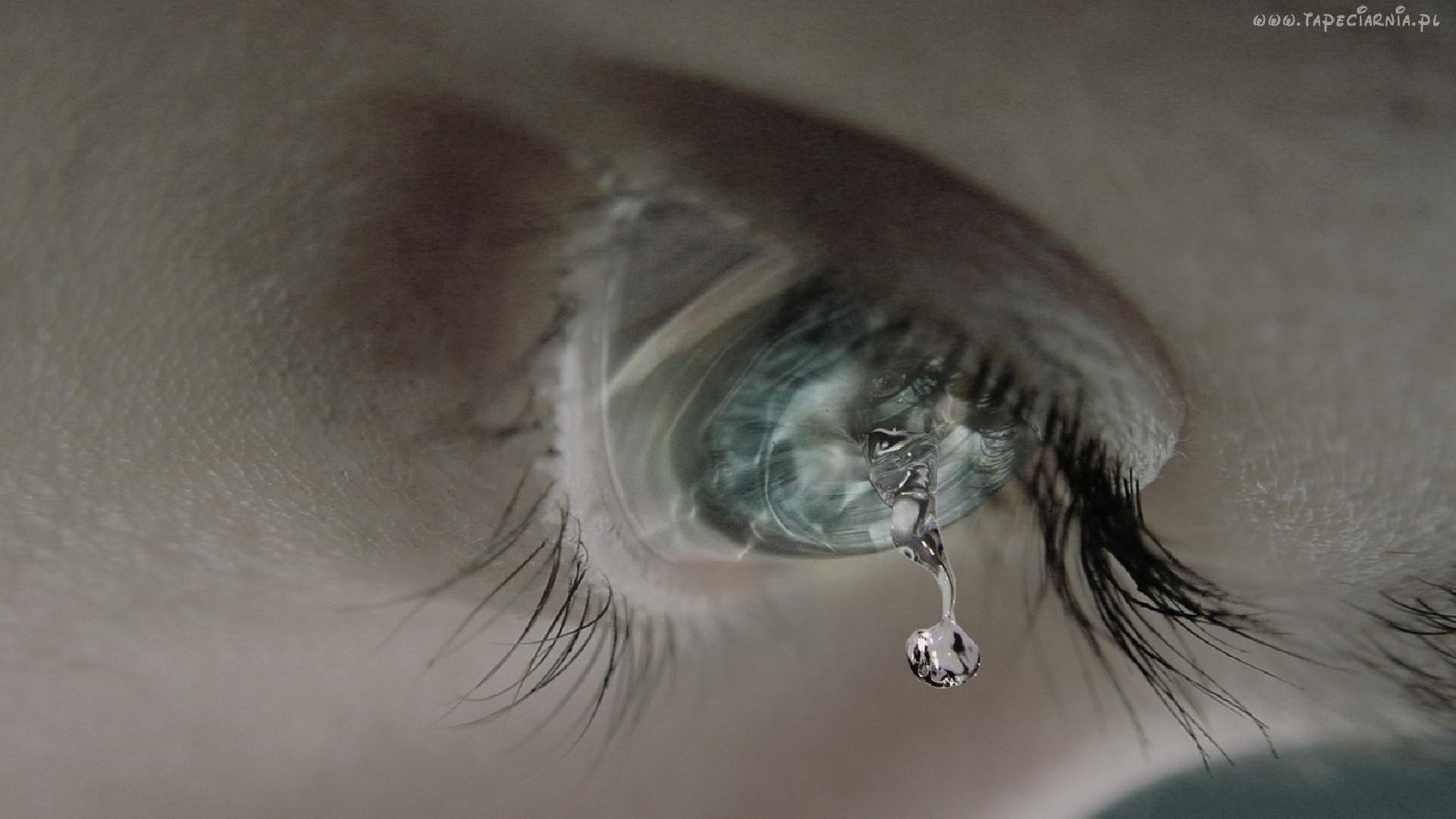  The tears which drip down from eyes 1920x1080