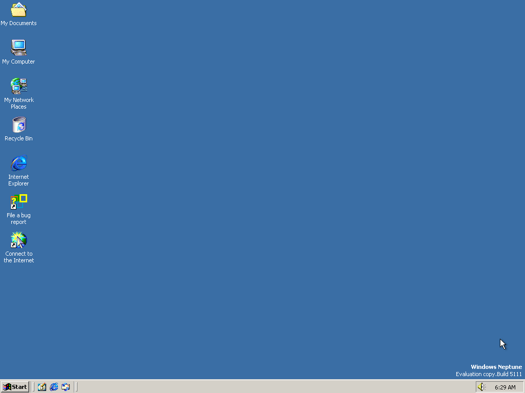 Windows Neptune Operating System Beta Etc