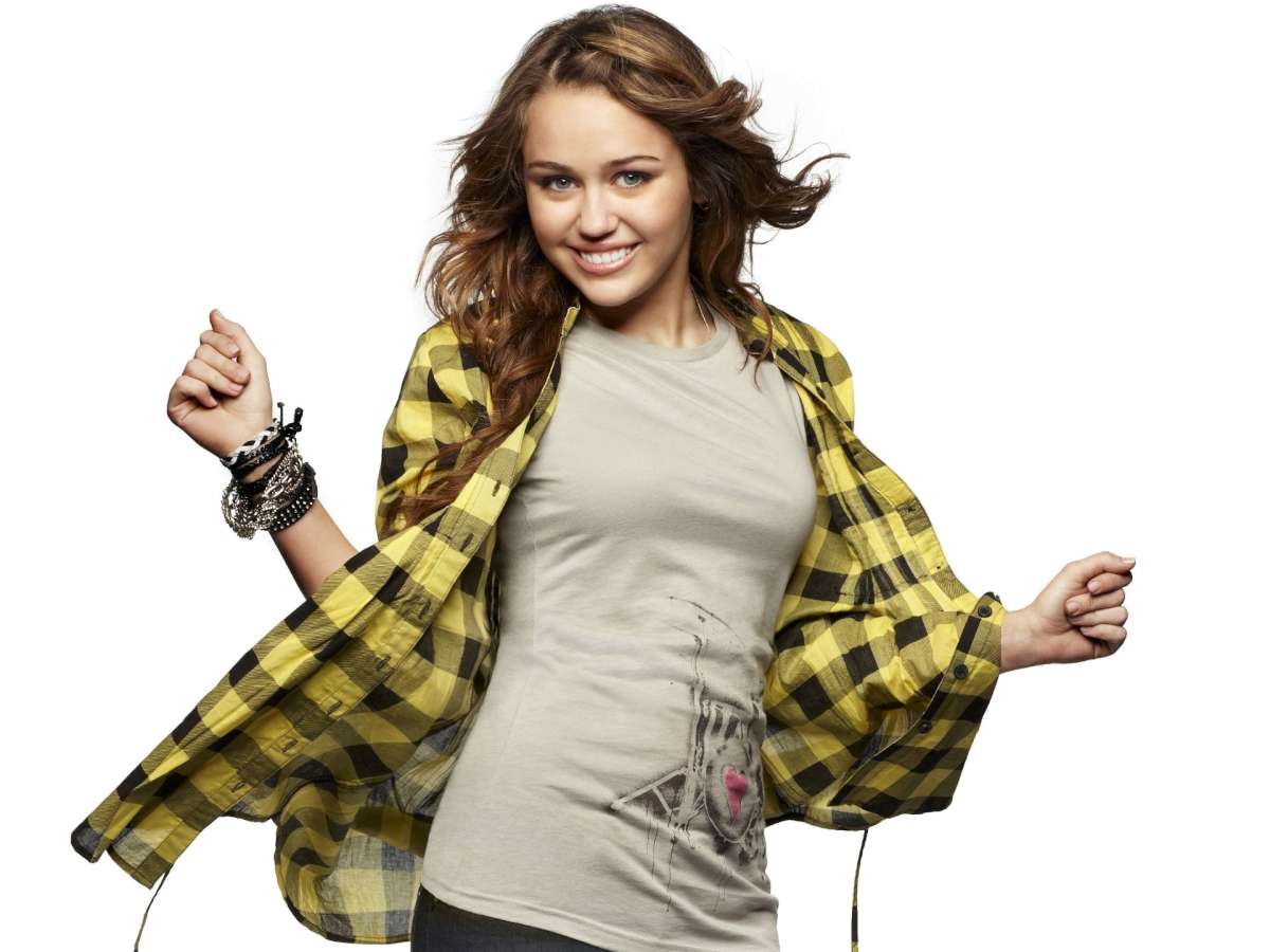 Hollywood Stars Miley Cyrus HD Wallpaper