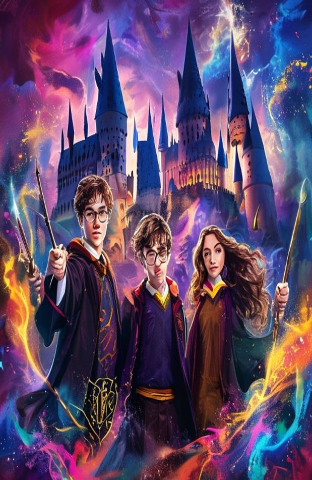 Harry Ron And Hermione Wallpaper