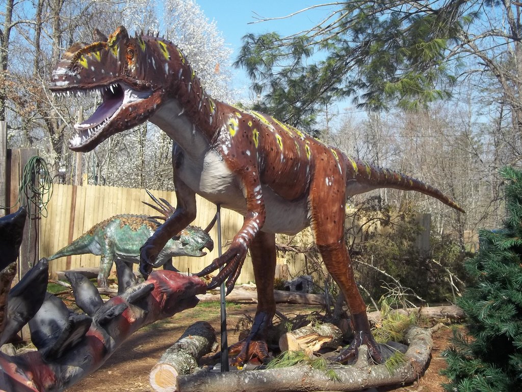 Allosaurus Life Size Color By Blade Of The Moon