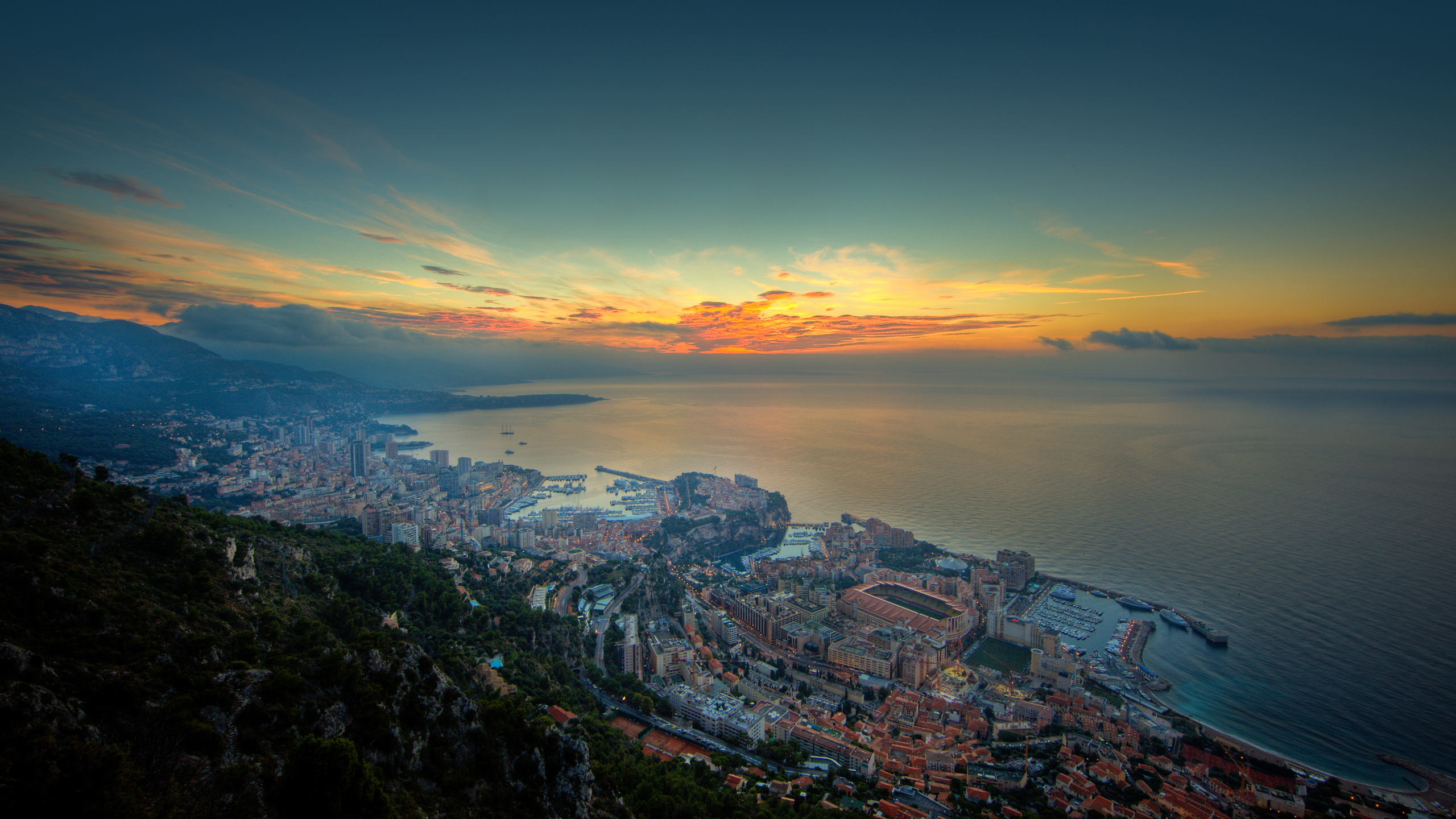 Cote D Azur Monaco Puter Wallpaper Desktop