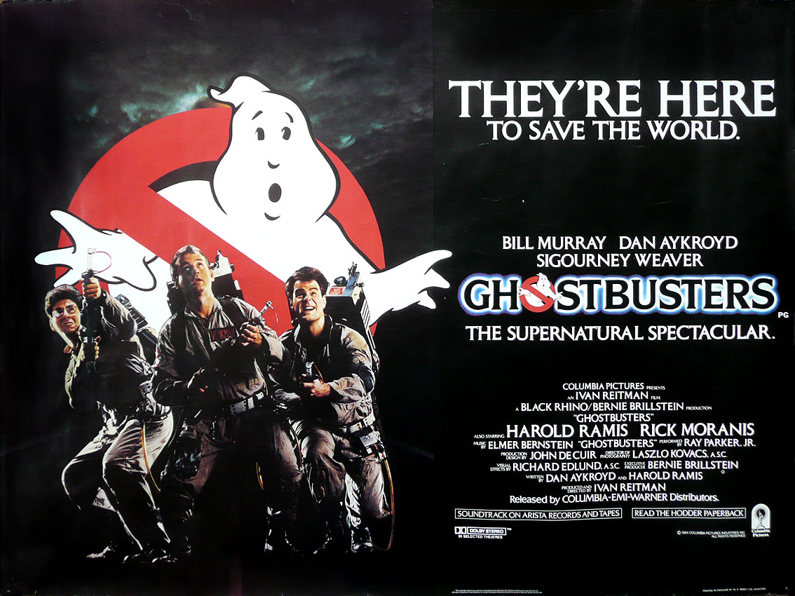 Ghostbusters Movie Poster High Resolution