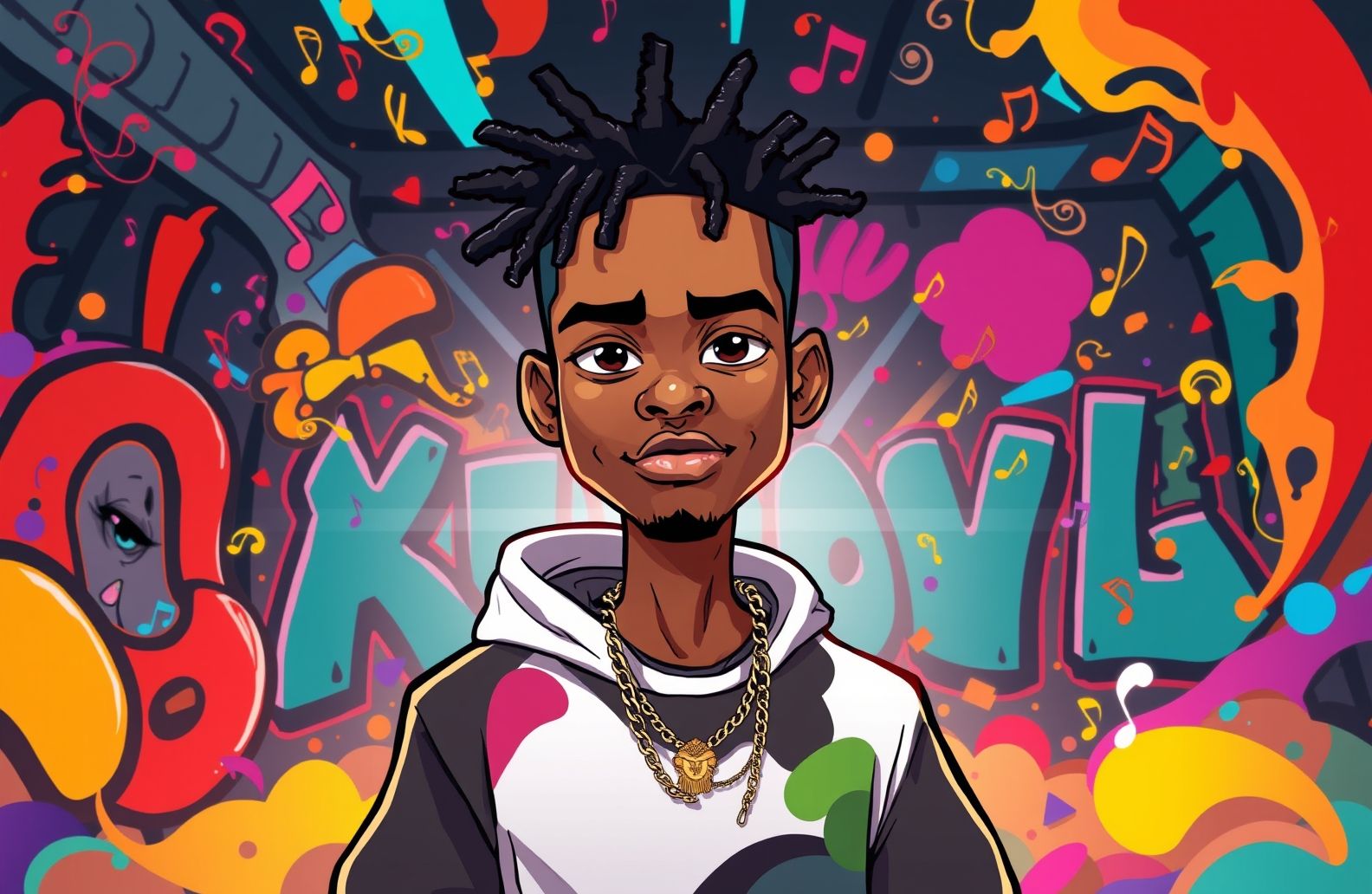 Cartoon Xxxtentacion Wallpaper
