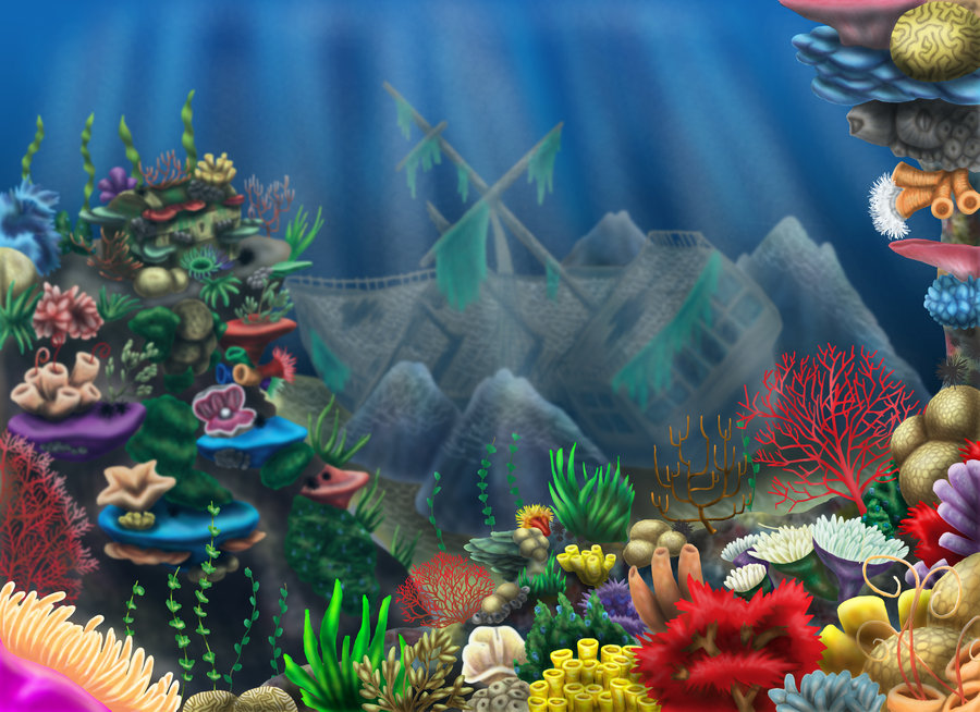 Underwater Background By Destinyhunter86