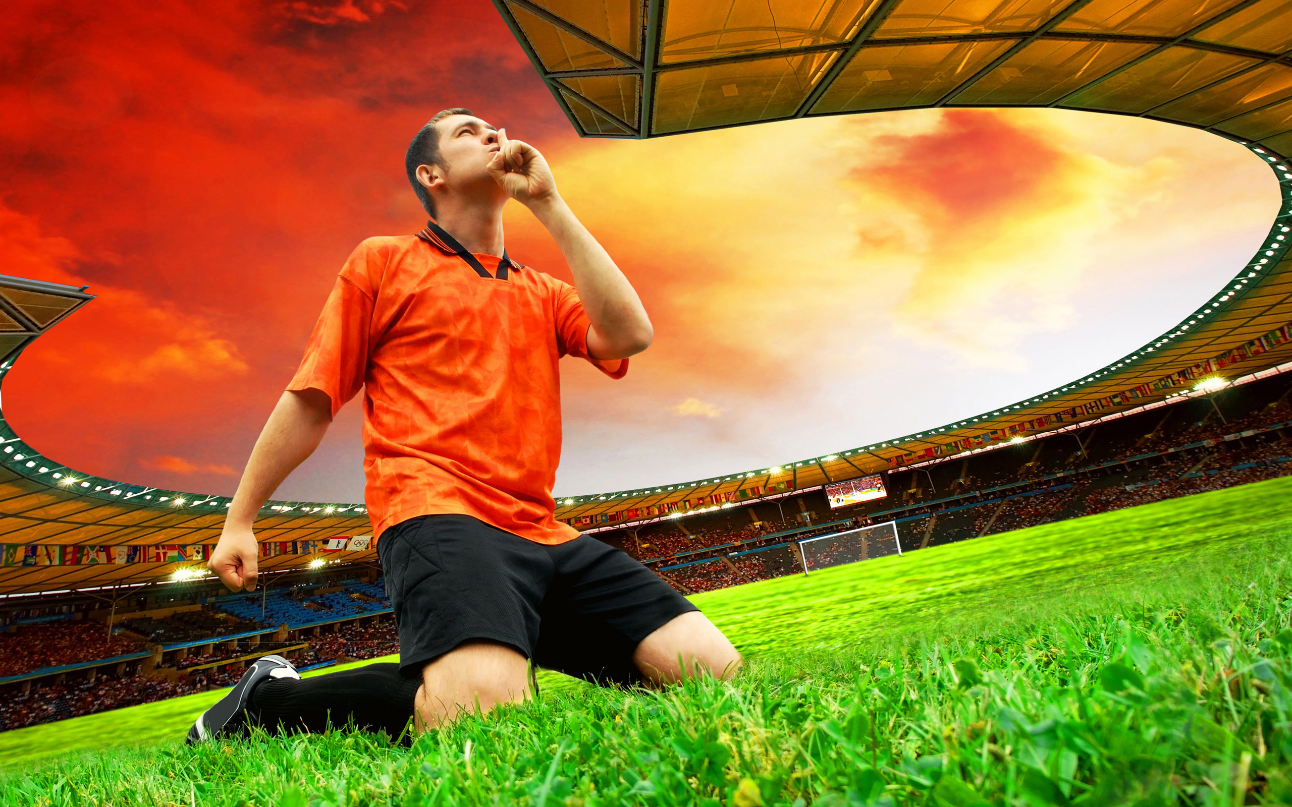Hq Soccer On The Lawn Football Wallpaper Num