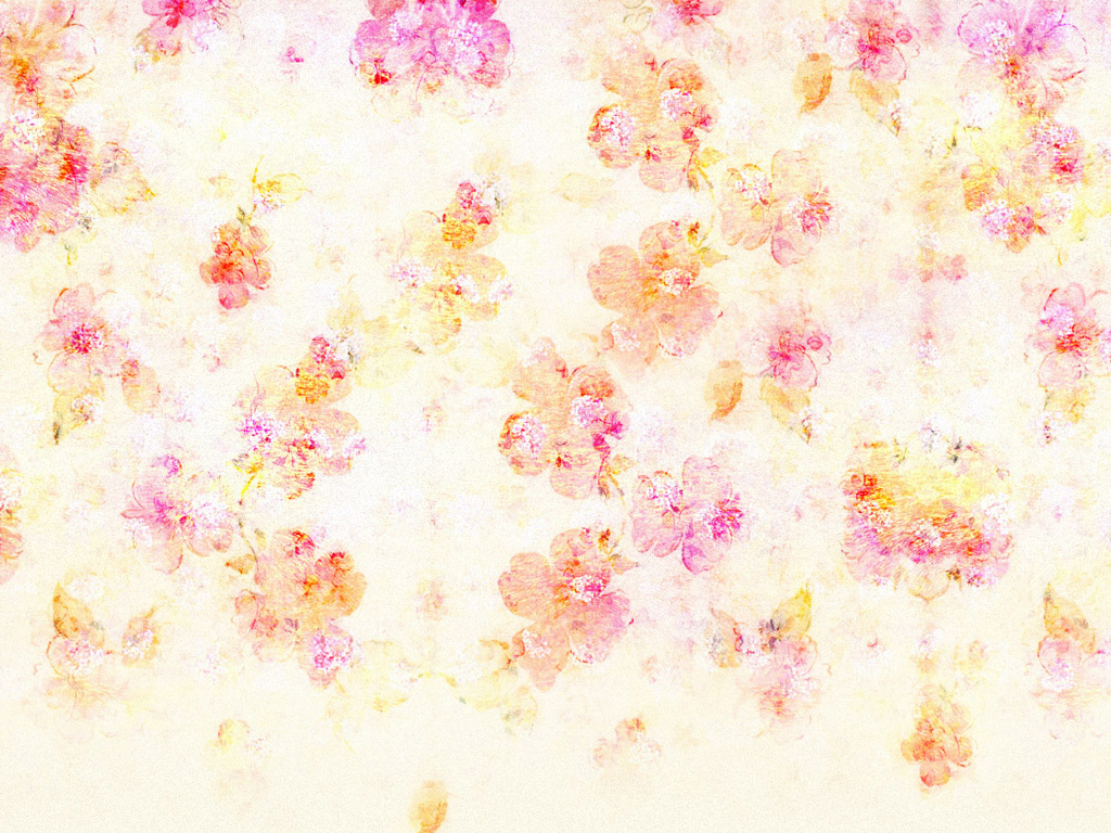 Delicate Flowers On White Background Background For
