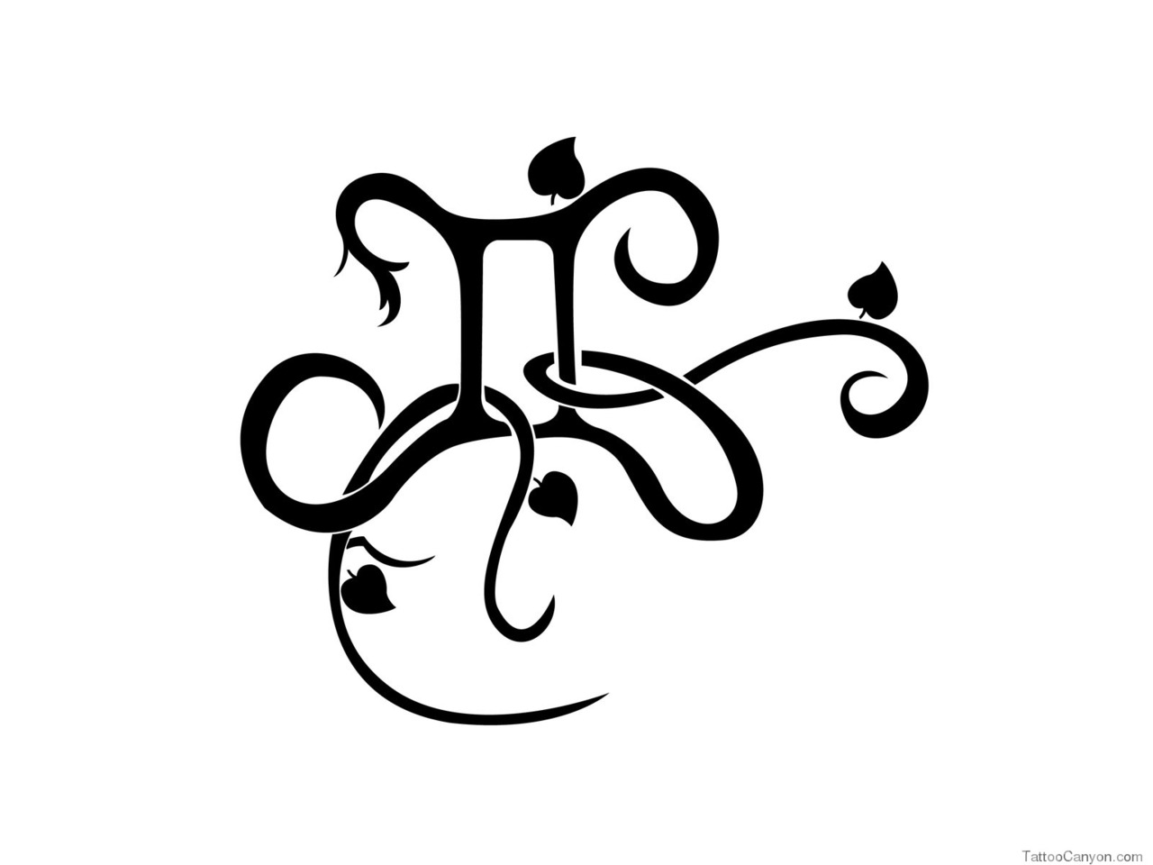 Designs Gemini Zodiac Sign With Leaves Tattoo Wallpaper Design