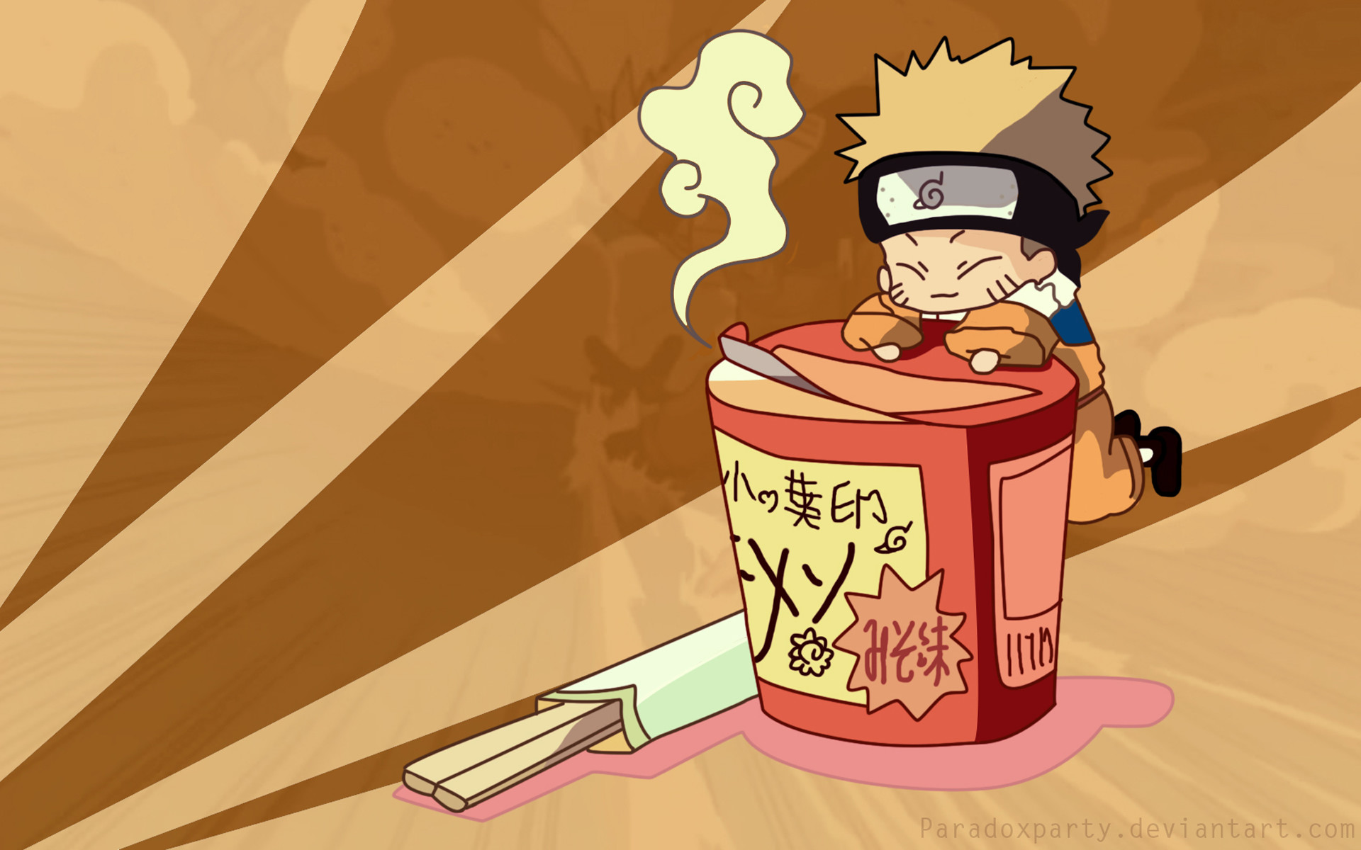 Chibi Background Wallpaper