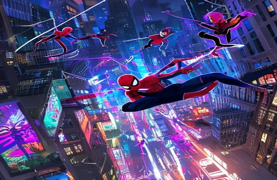 Spider Man Into The Verse Wallpaper