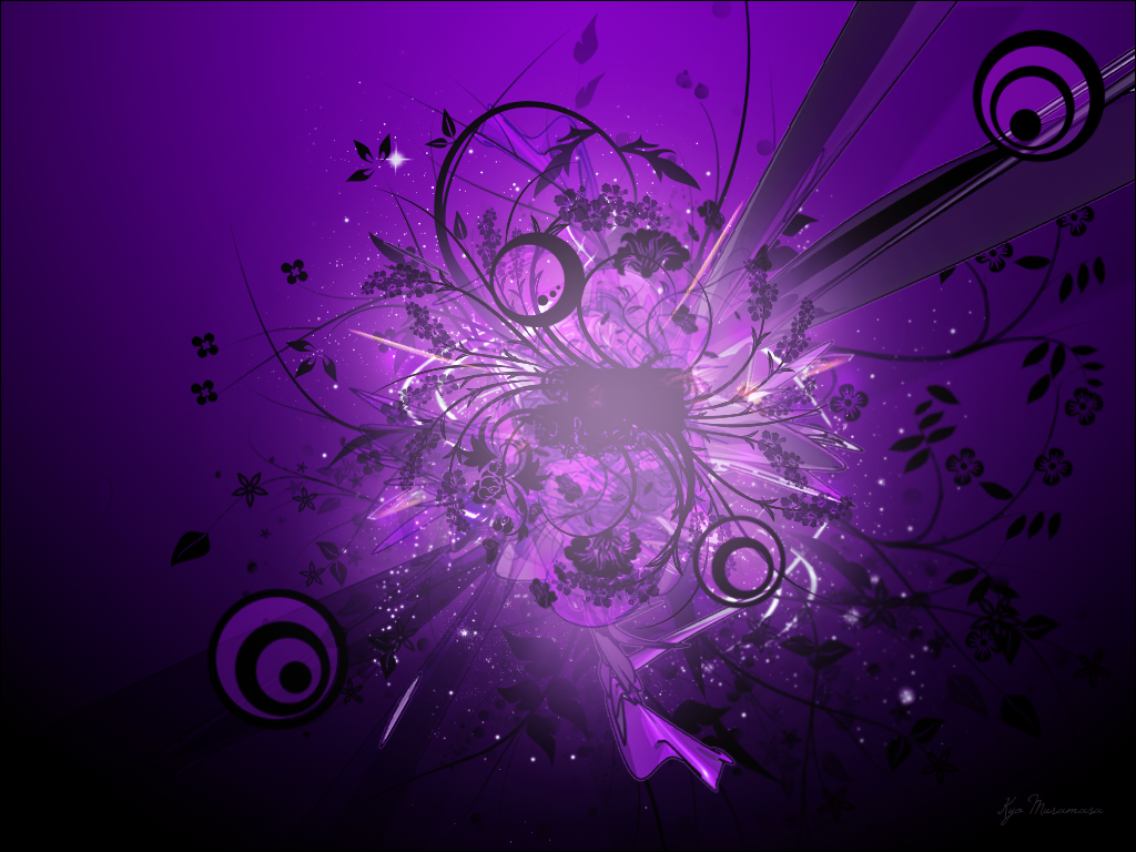 The Gallery By Purplebutterfly Purple Background HD