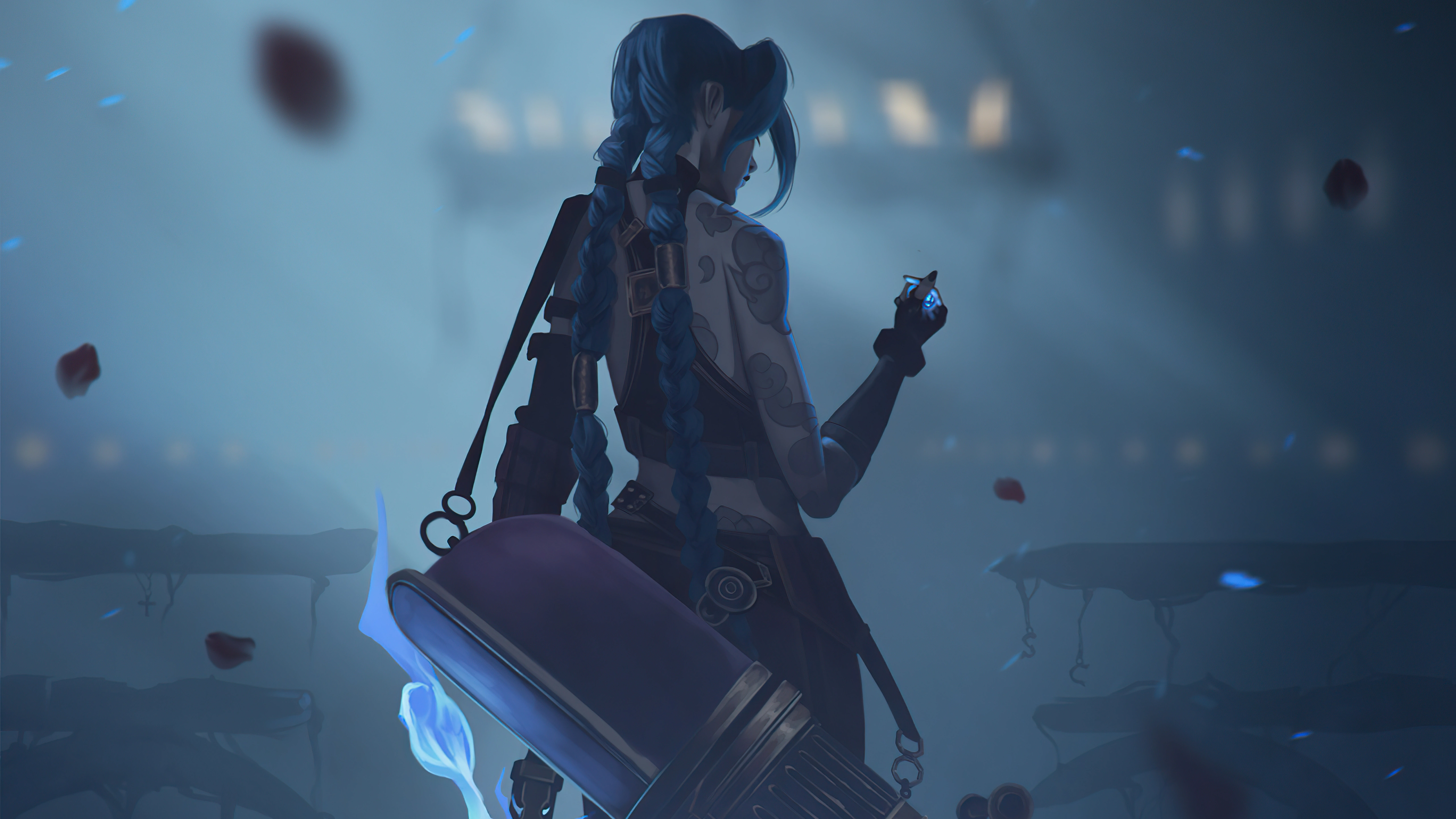 Jinx Arcane 4k Wallpaper