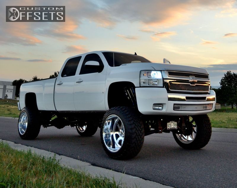 Chevy Truck Lifted Wallpaper Wheel Offset Chevrolet