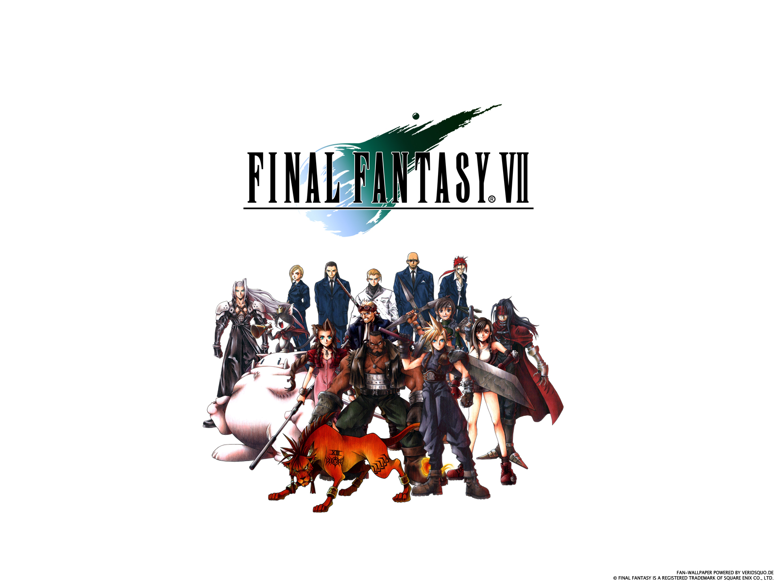 Final Fantasy VII Wallpaper by Xiuvera