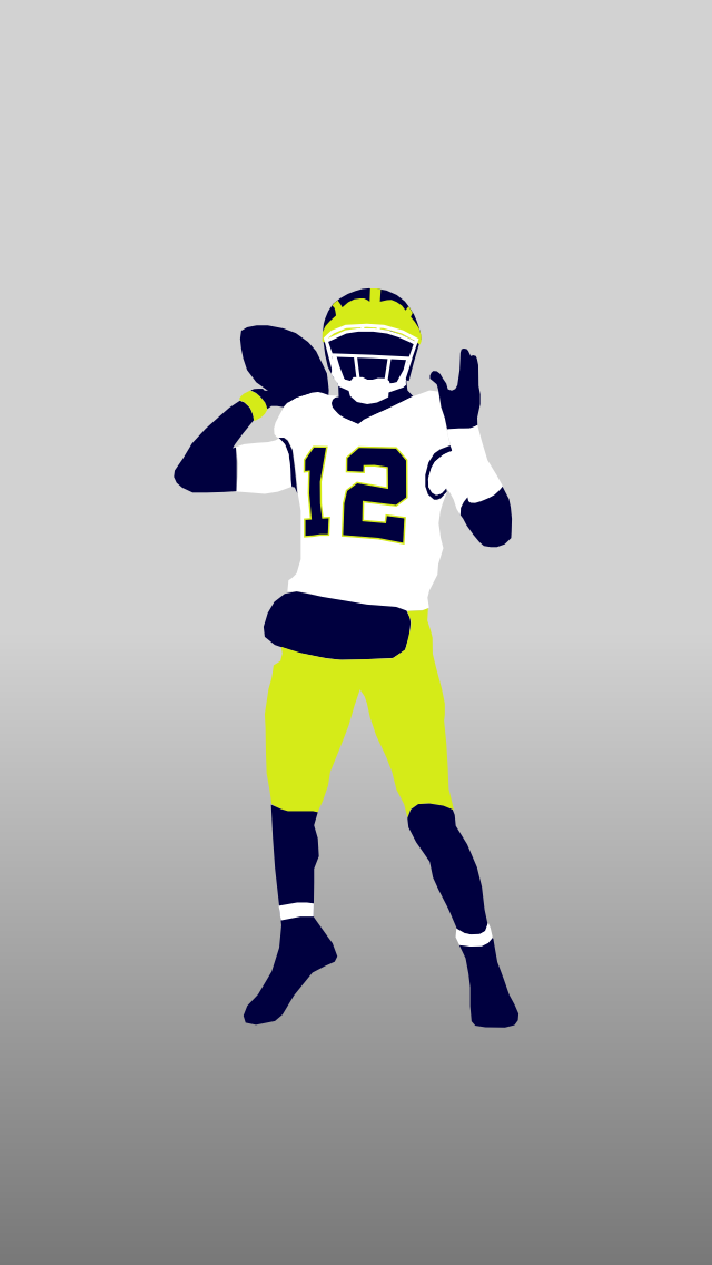 Awesome User Generated Michigan Football iPhone Droid Wallpaper