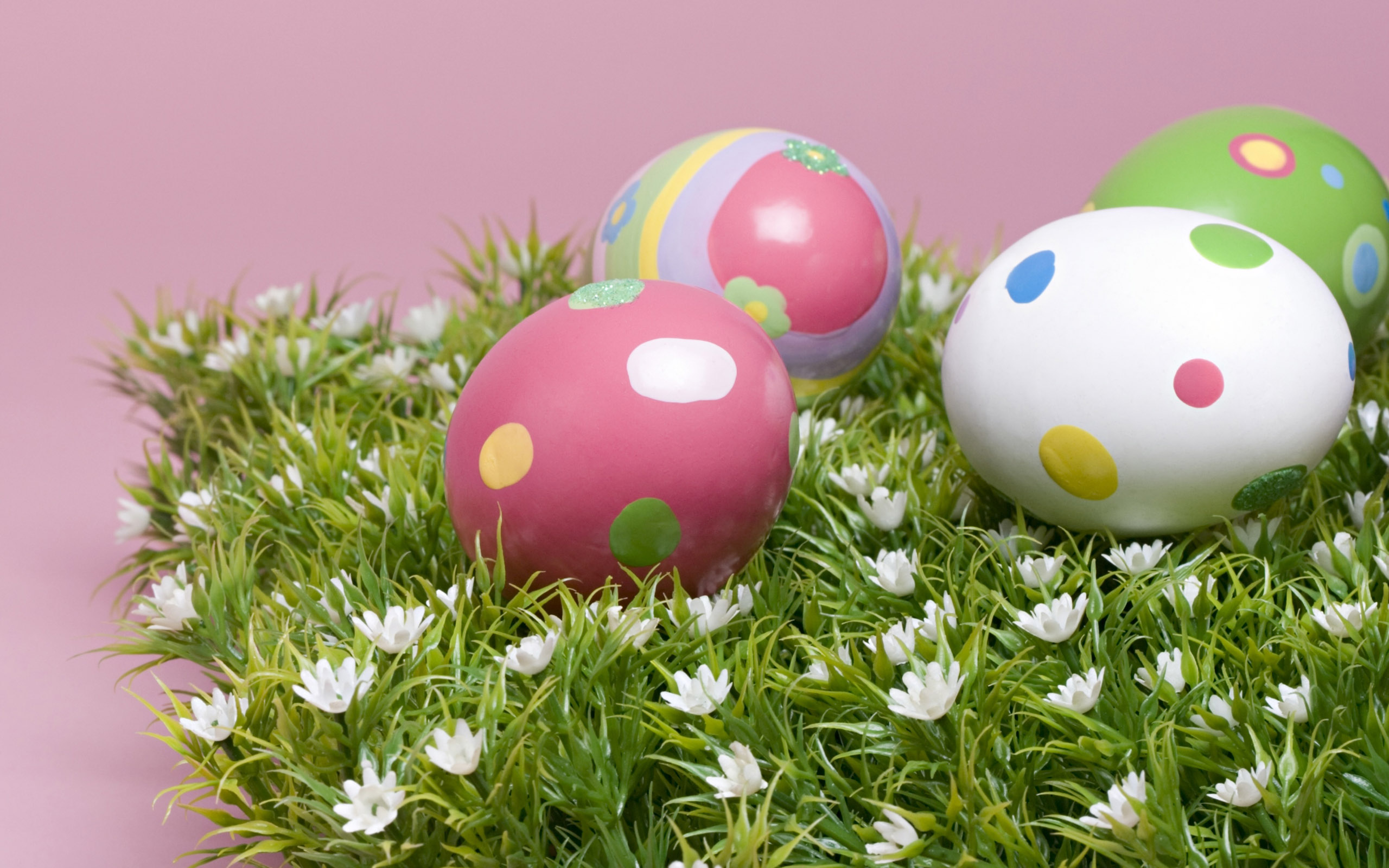 Cute Easter Eggs Picture HD Wallpaper