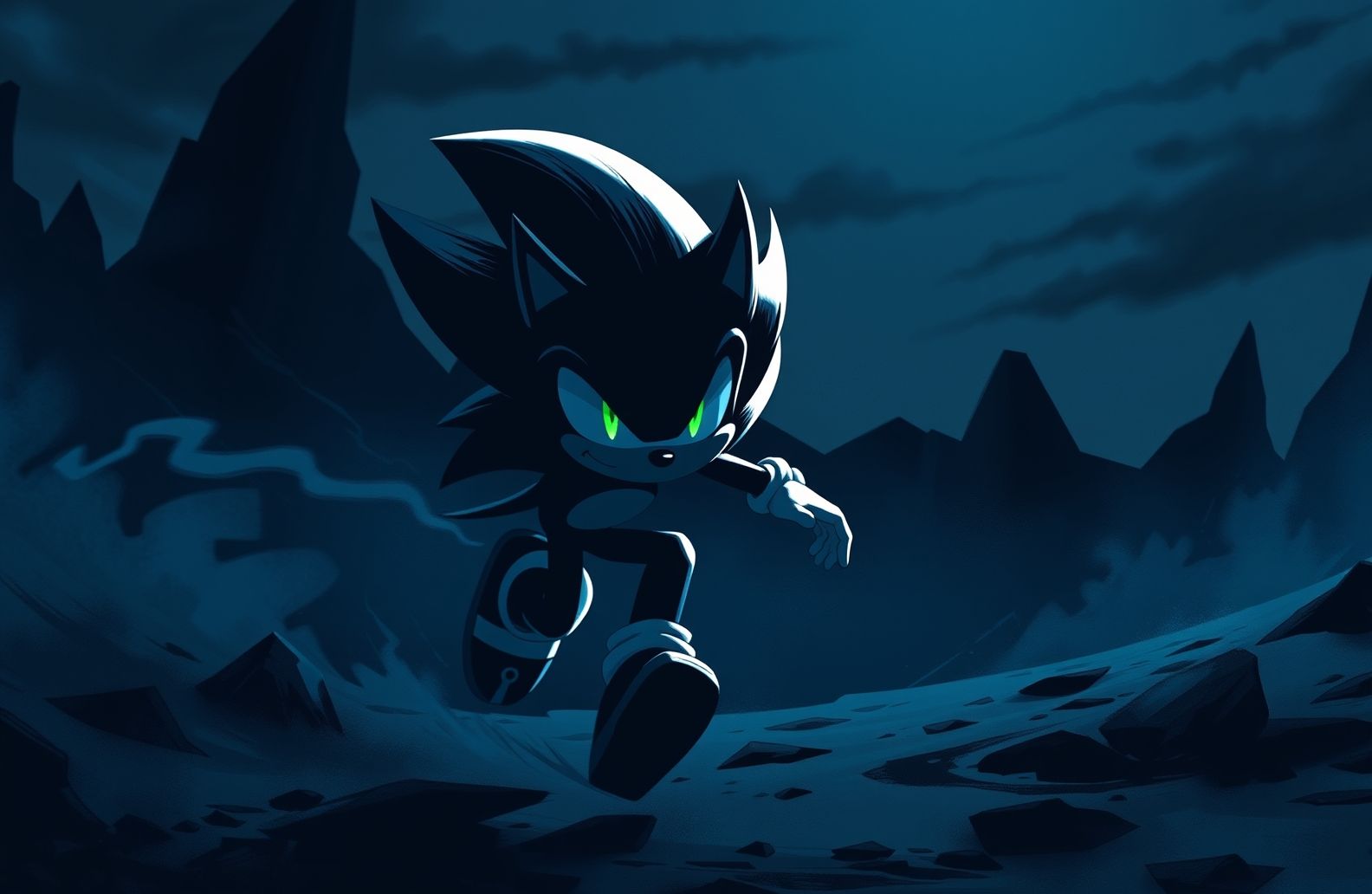 Dark Sonic Wallpaper