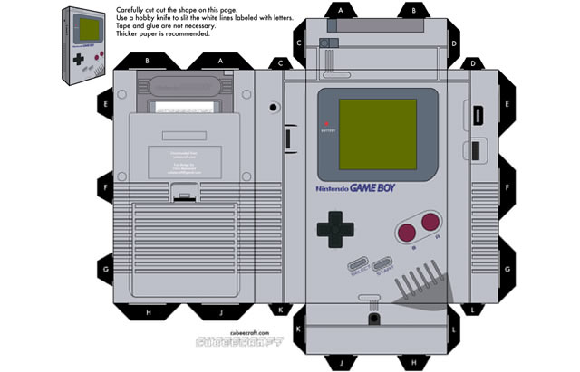 40 Amazing Papercraft Templates for the Geek Inside You   Speckyboy