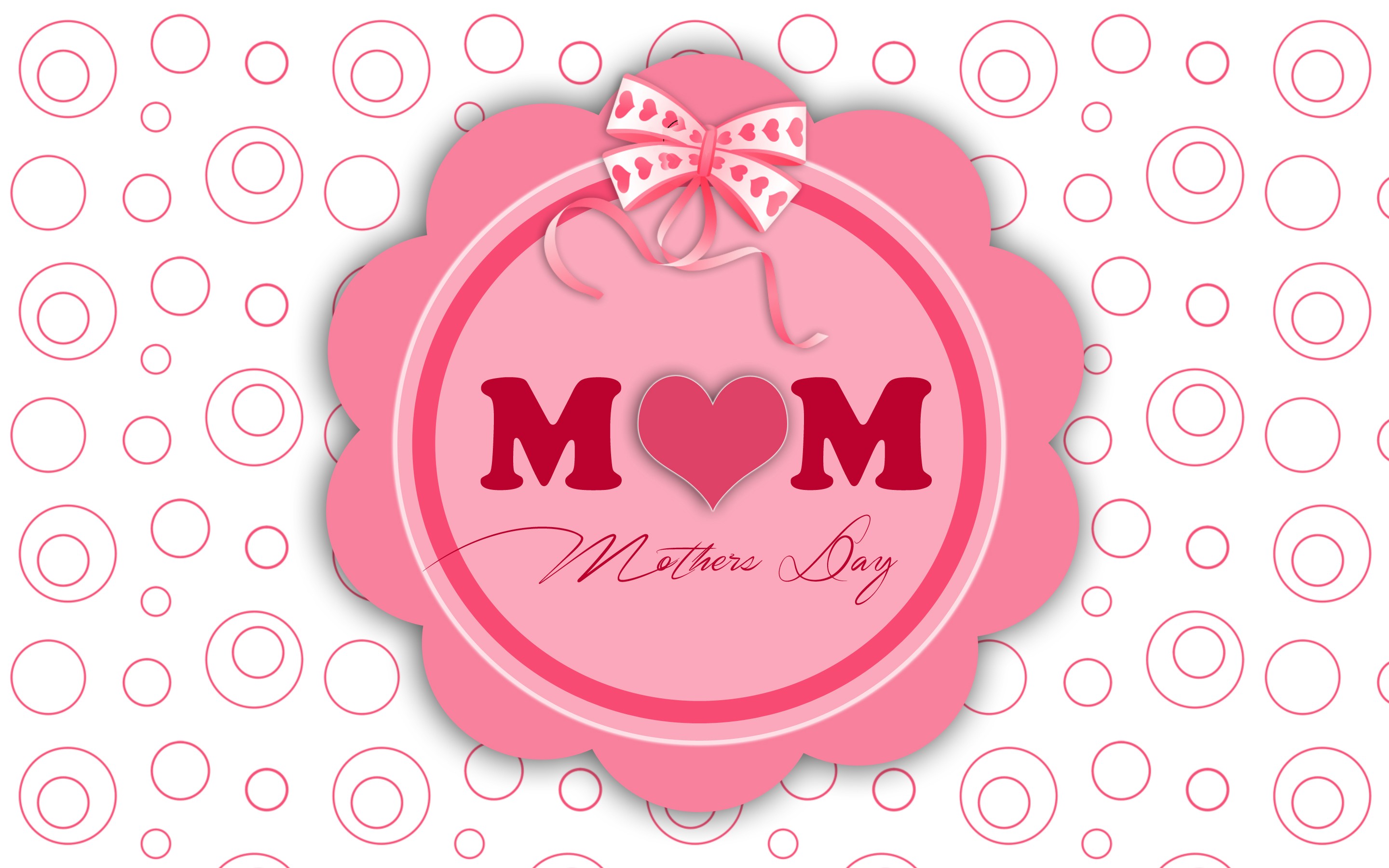 Wallpaper Mothers Day Card