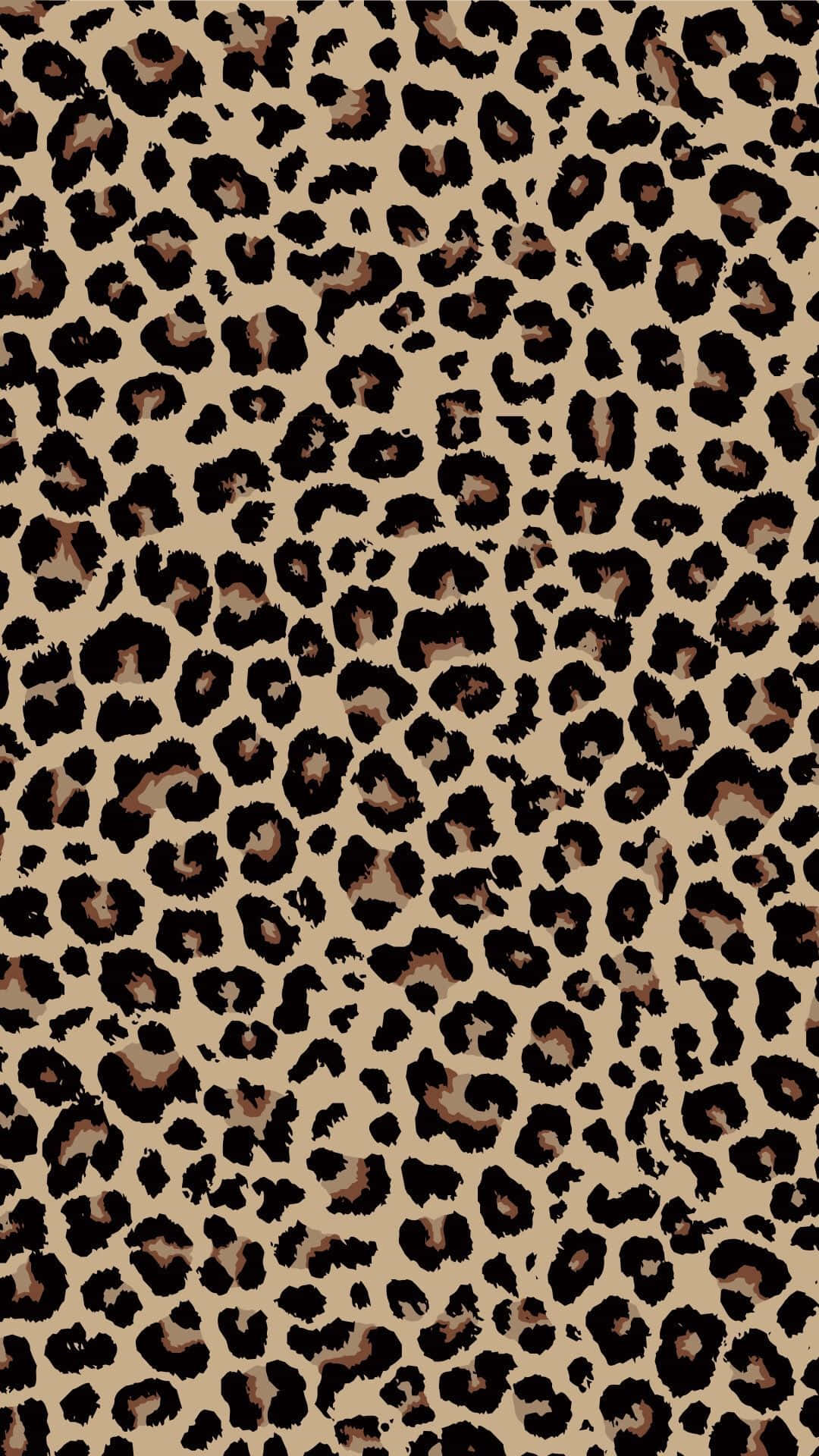 Aesthetic Cute Cheetah Print Wallpaper