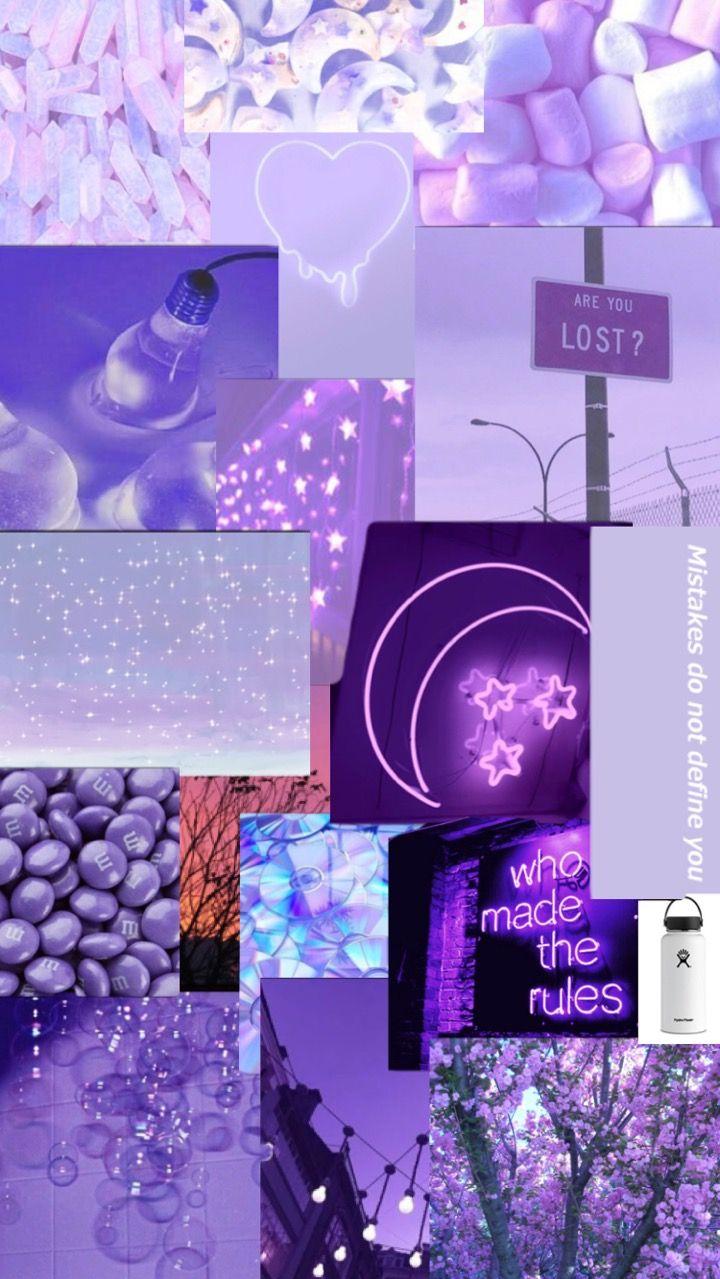 Download Iphone 12 Pro Max Digital Purple Wallpaper | Wallpapers.com