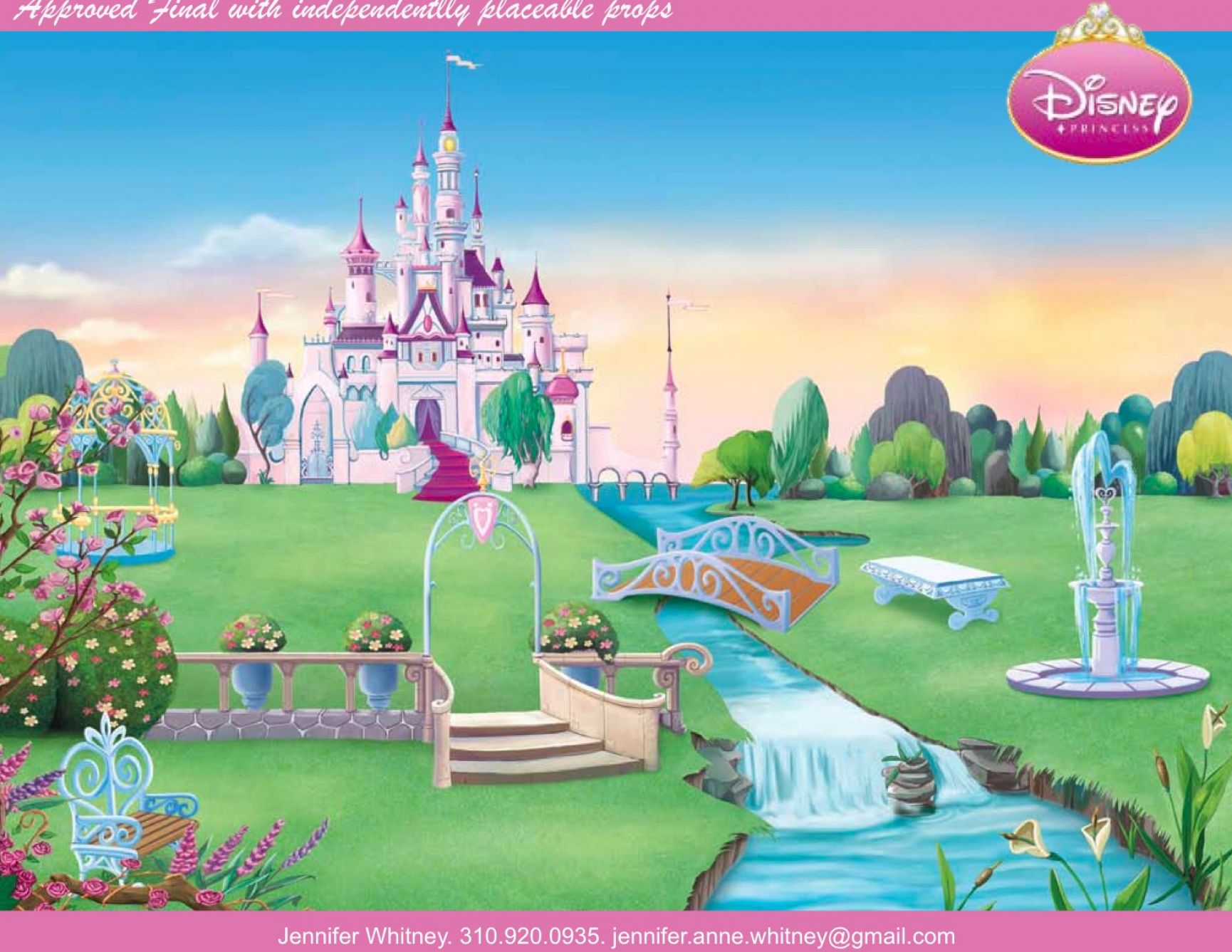 Disney Princess Castle Background Pictures