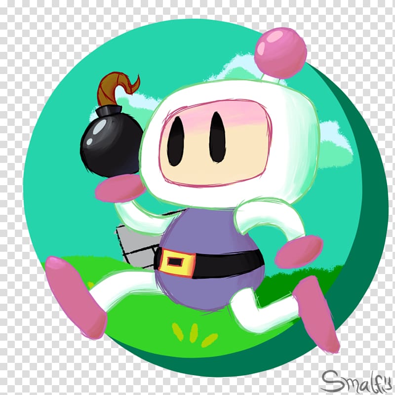 Bomberman Konami Smiley Transparent Background Png