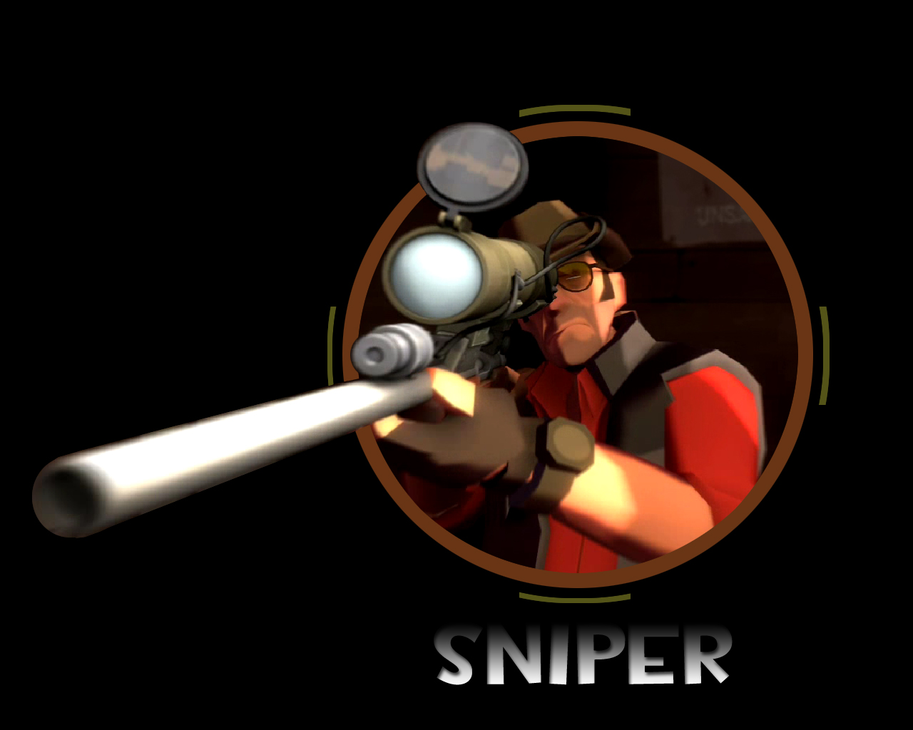Wallpaper Games The Loiterer Team Fortress Sniper Desktop