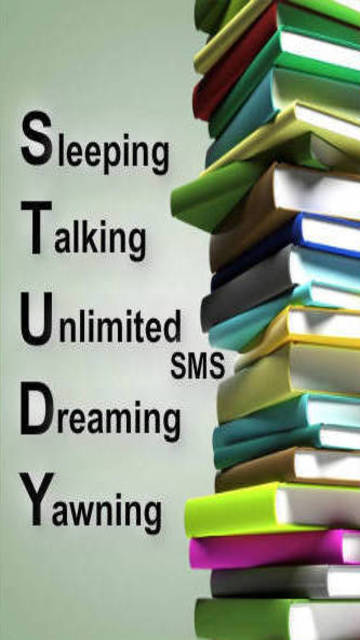 Funny Wallpaper About Study
