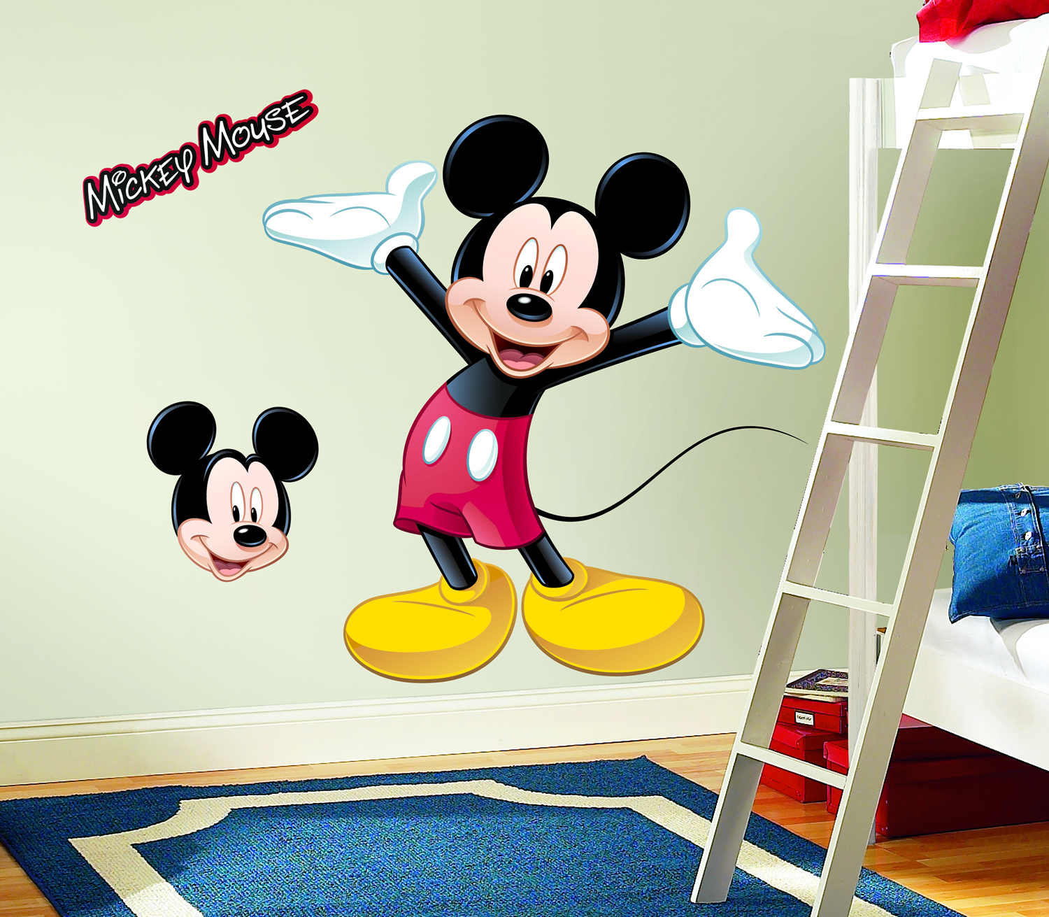 Home Disney Mickey Friends Mouse Giant Wall Stickers