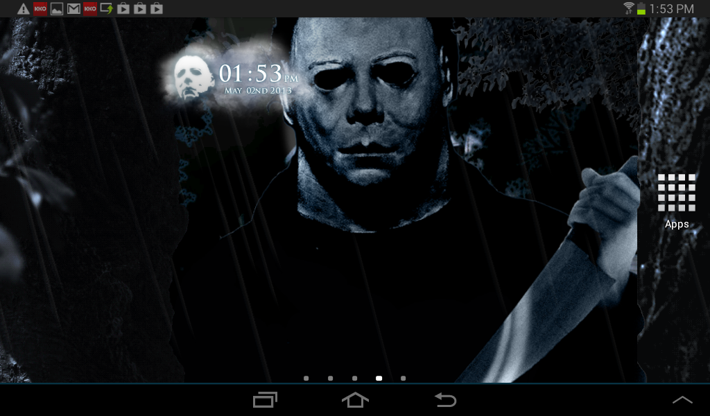 Halloween Live Wallpaper   screenshot