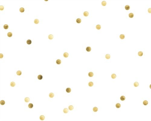 Gold Polka Dots Prints