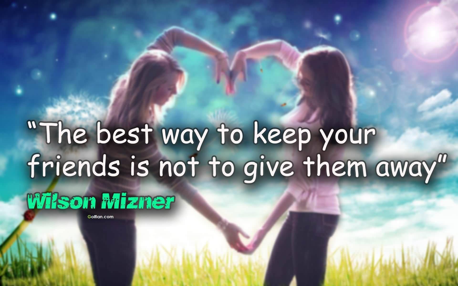 Two Girls Best Friend Quotes Wallpaper