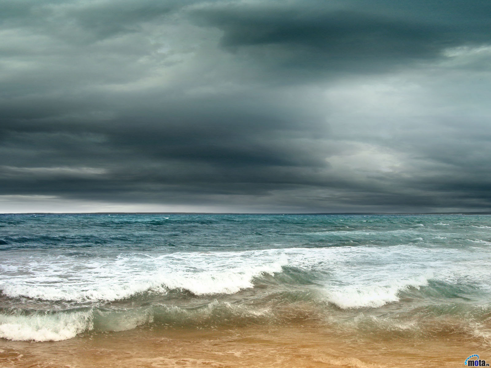 Beach Waves Wallpaper 1600x1200 Beach Waves Seascapes Skyscapes
